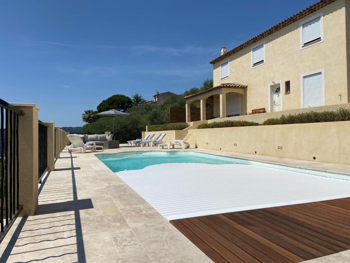 Villa Avec Piscine Chauffée Collines Nice